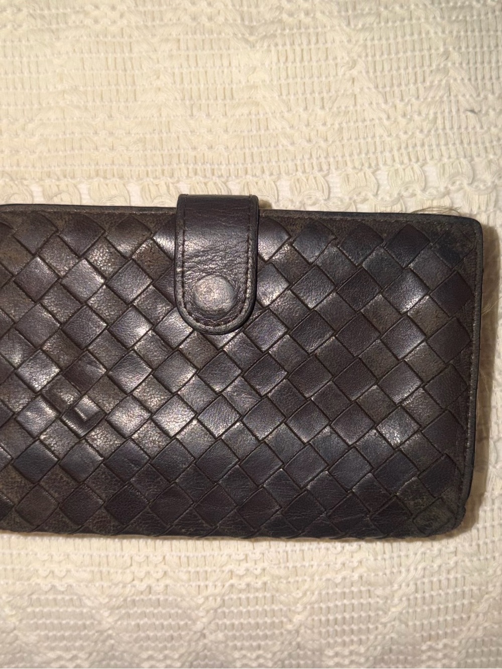 🤎 Bottega Veneta Vintage Intrecciato Wallet